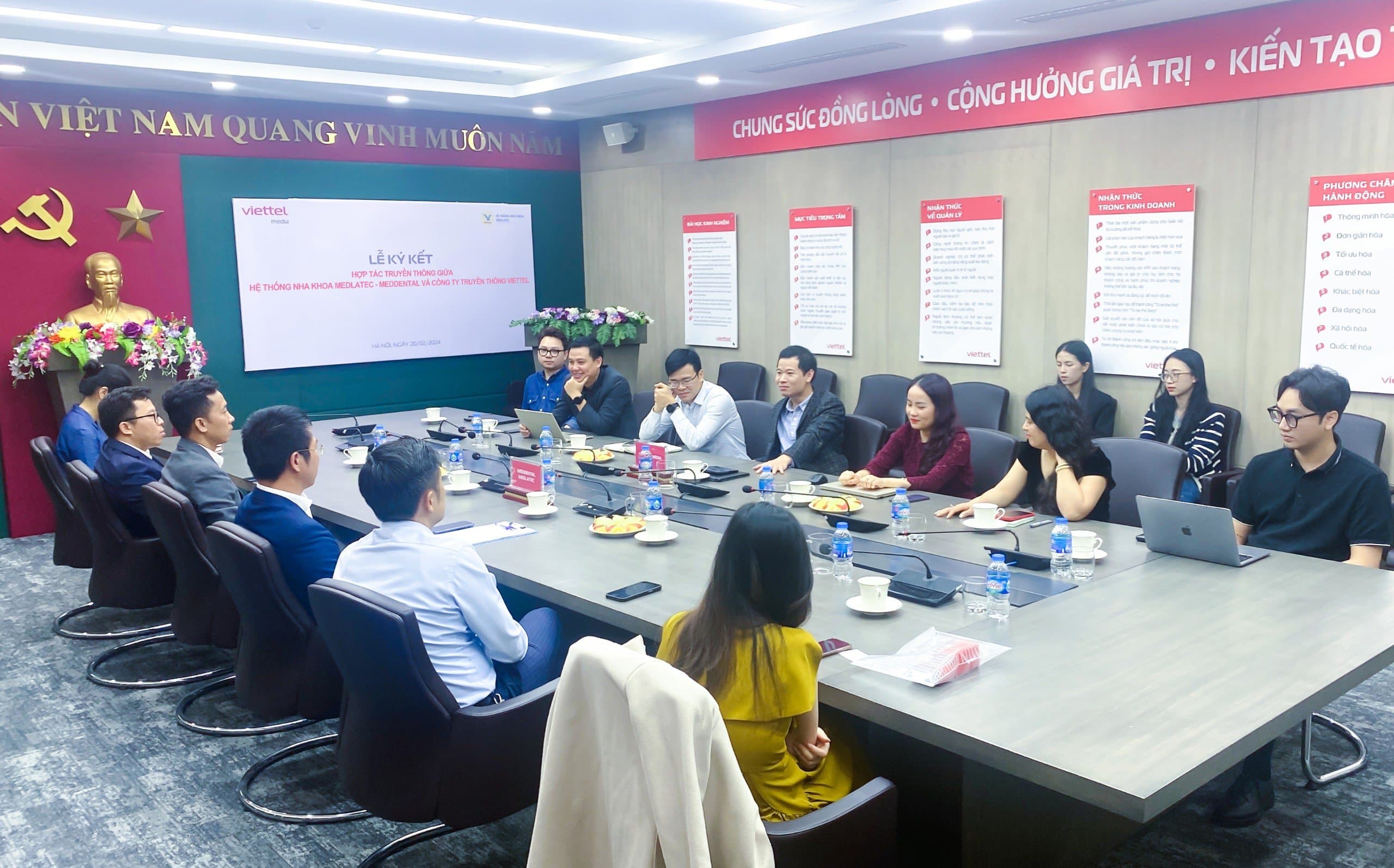 MedDental - Viettel Media: Bước ngoặt mới trong hợp tác phát triển truyền thông