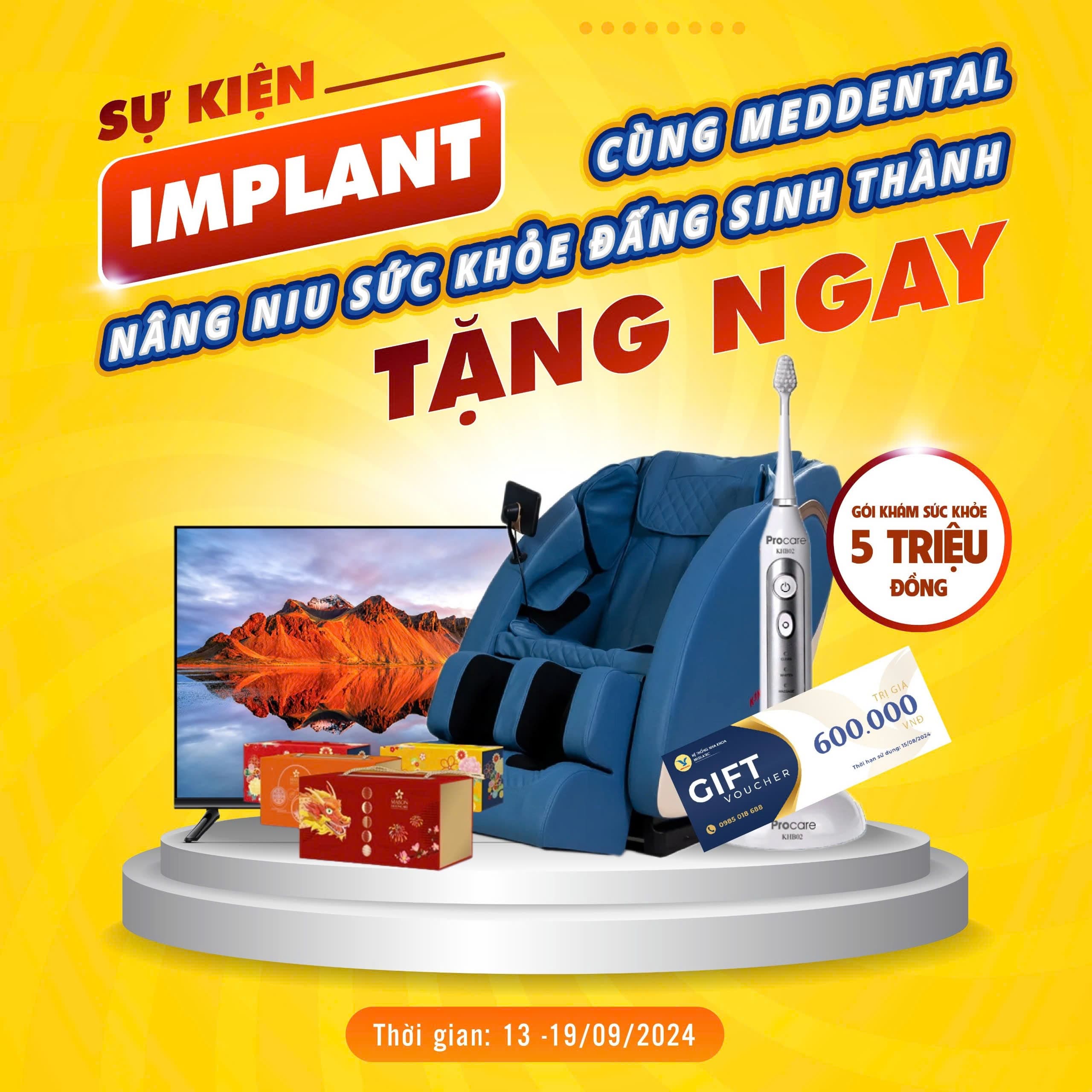 Cùng MedDental Nâng niu sức khỏe đấng sinh thành