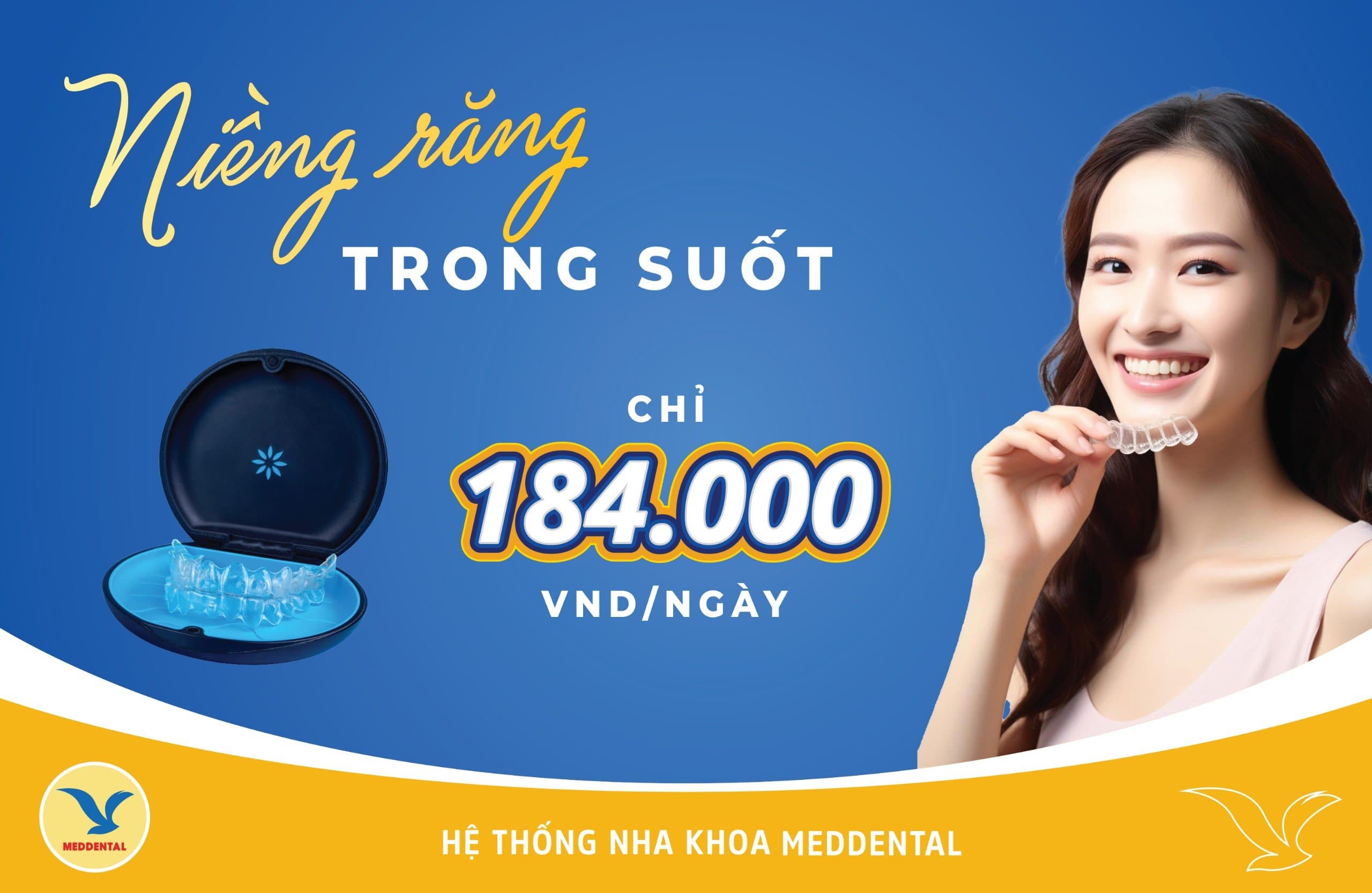 Nụ cười rạng rỡ - Hè SALE "HẾT CỠ" - Chỉ 184.000 VNĐ/ngày cùng Invisalign