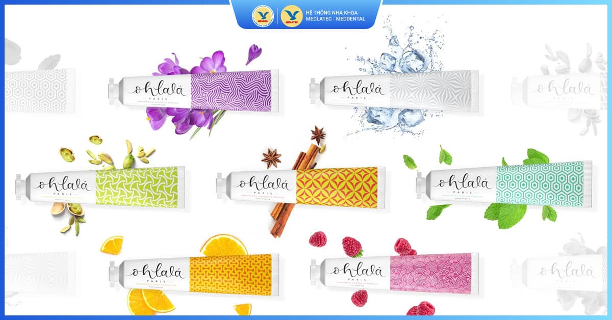 OHLALA - KEM ĐÁNH RĂNG THỜI THƯỢNG ĐẾN TỪ PHÁP ĐÃ CÓ MẶT TẠI MEDDENTAL
