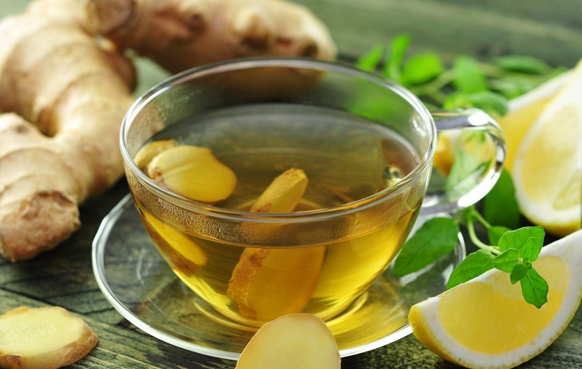 Nước gừng tươi có công dụng giảm đau răng tạm thời