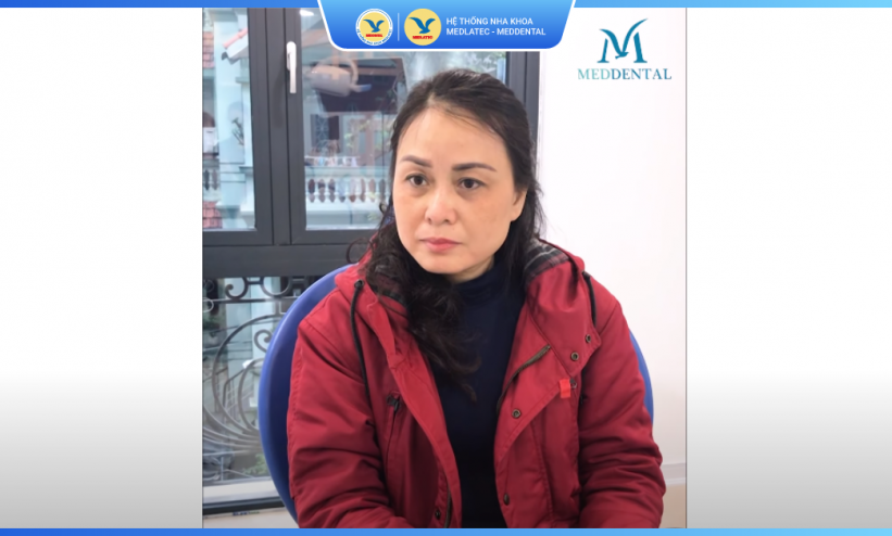 Phản hồi của khách hàng Chị Hằng về dịch vụ Cắm trụ Implant tại MedDental